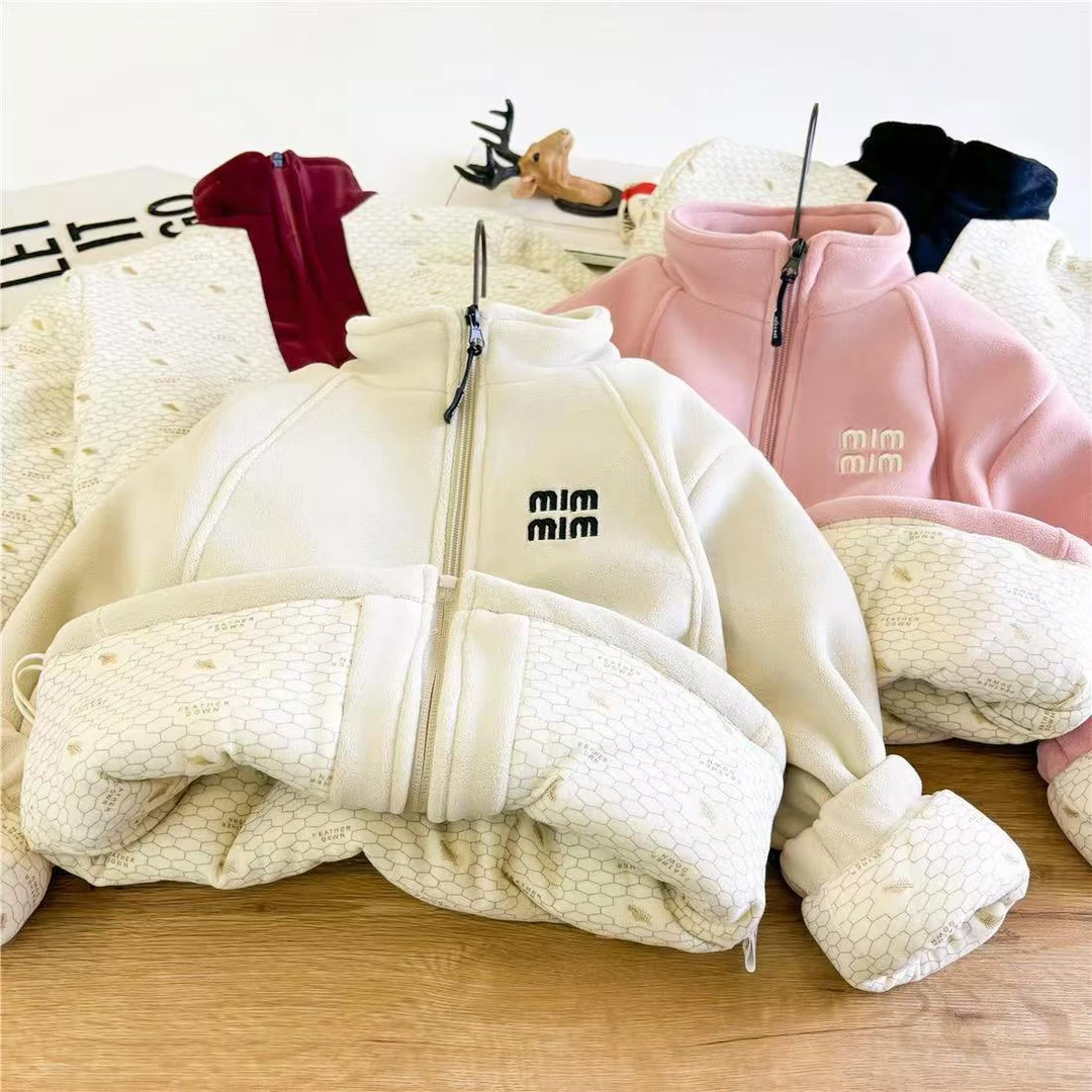 清清清【四合一超厚棉袄】儿童加厚保暖外套中大童外穿校服神器
