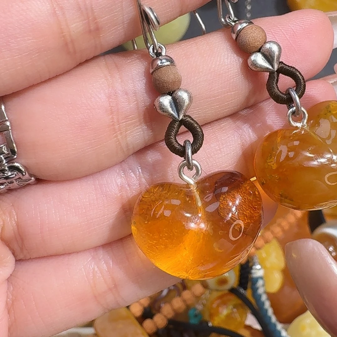 琥珀未镶嵌裸石我