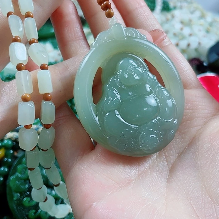 颈饰未镶嵌和田玉