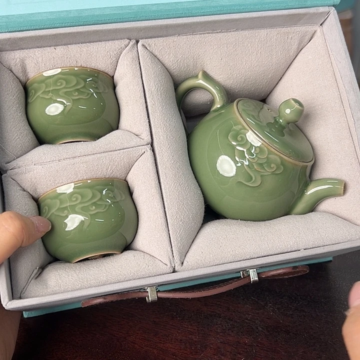 小米茶器龙泉云间青瓷
