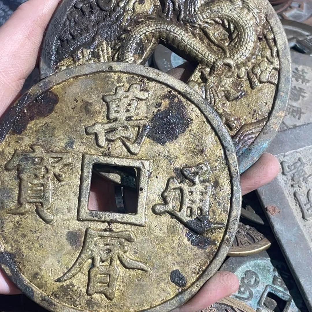 铜两枚翻砂铸造工艺批发