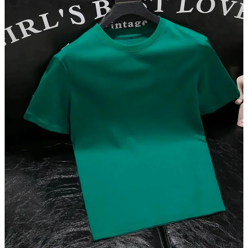 【以直播间为准】夏季男士男款短袖纯棉休闲宽松T恤圆领