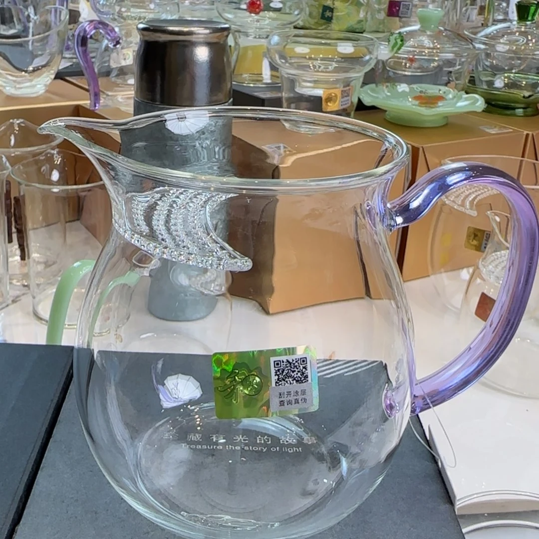 禾器观禄煮茶器浅紫色