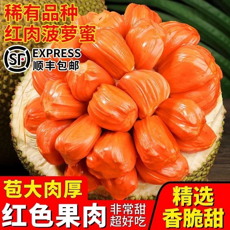 【顺丰包邮】印尼红肉菠萝蜜一整个新鲜当季菠萝蜜应季水果