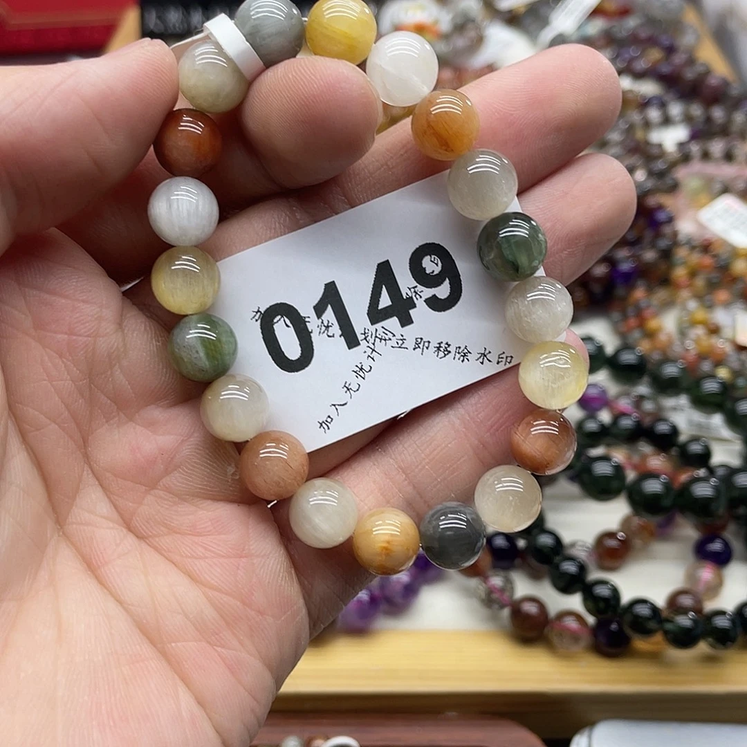 水晶手链未镶嵌天然