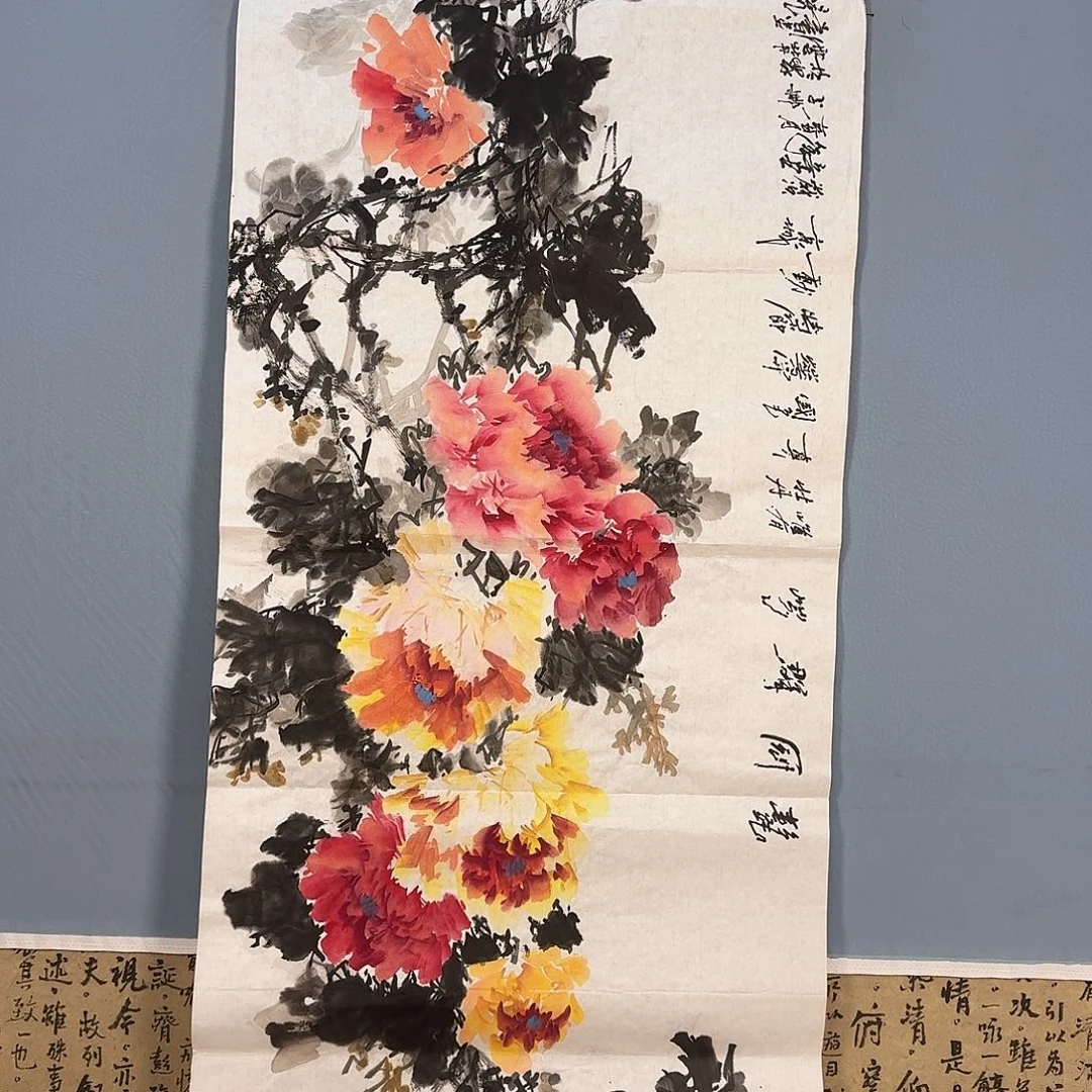 国画968 牡丹图画