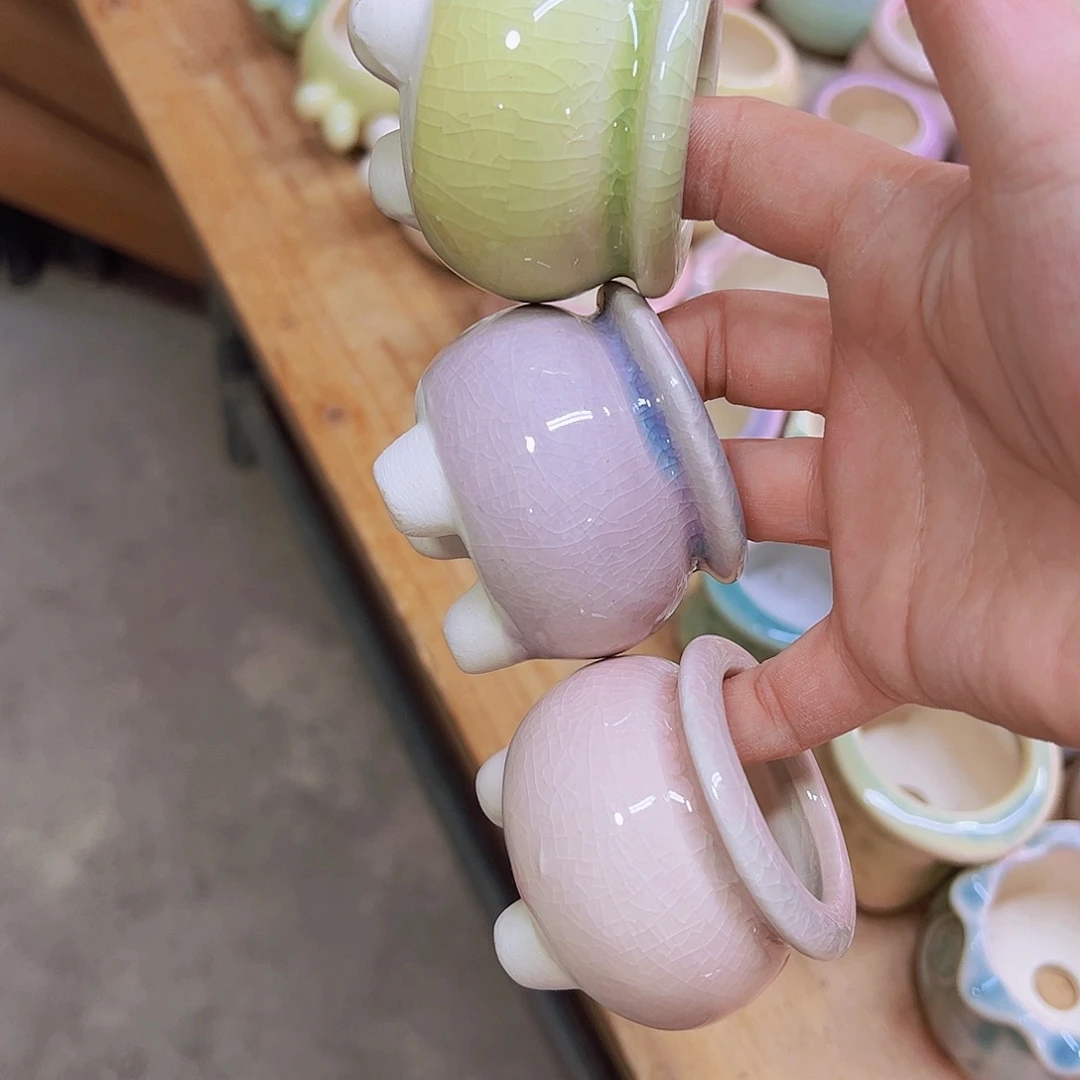 陶瓷花盆当场凑满12包邮