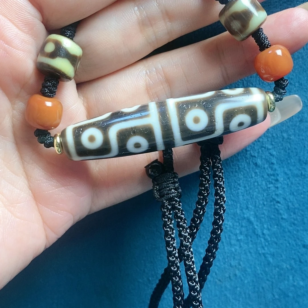 玛瑙/玉髓颈饰合金