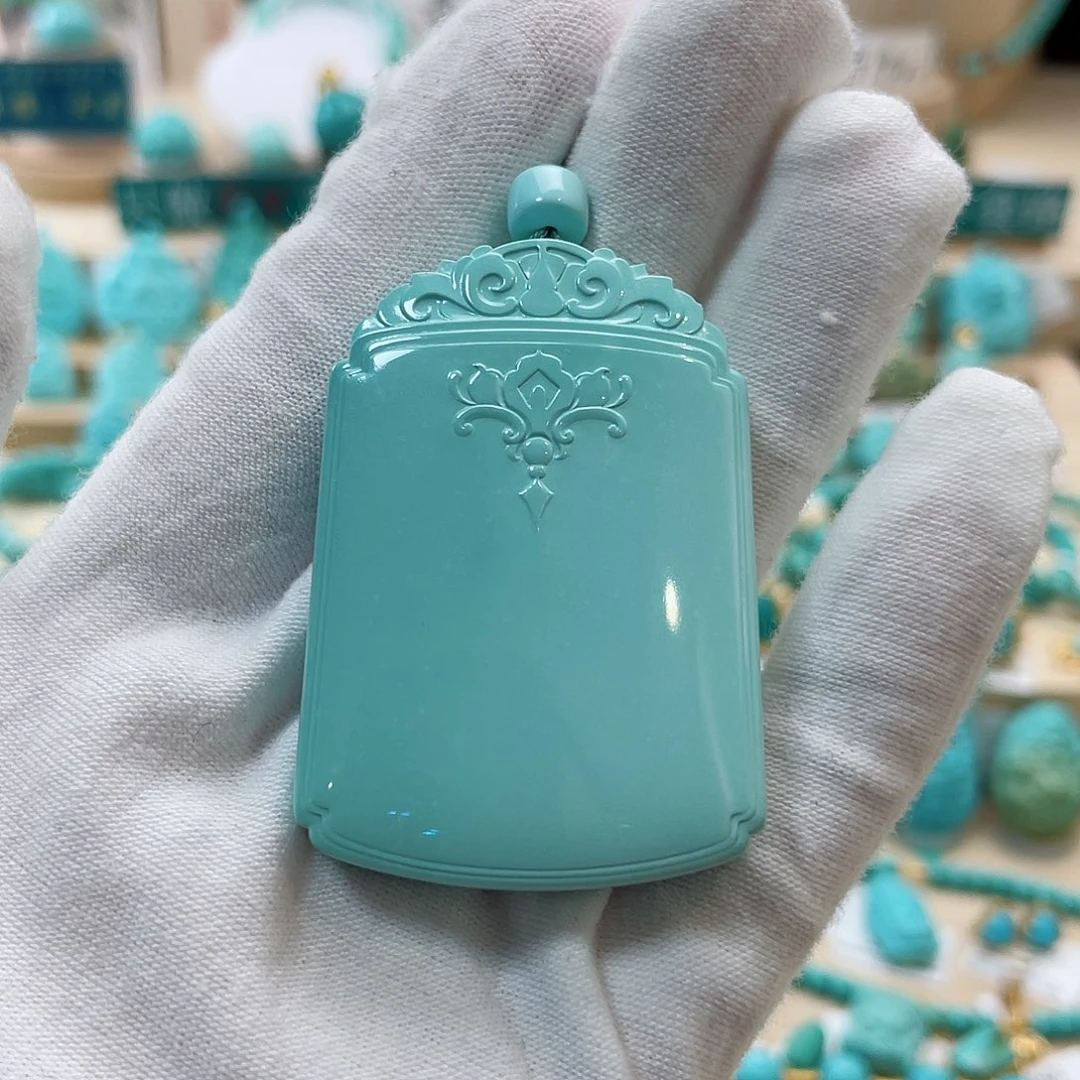 绿松石珠宝奇石未镶嵌