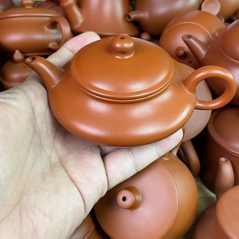 【闪购商品】茶壶朱泥110cc000000000000000
