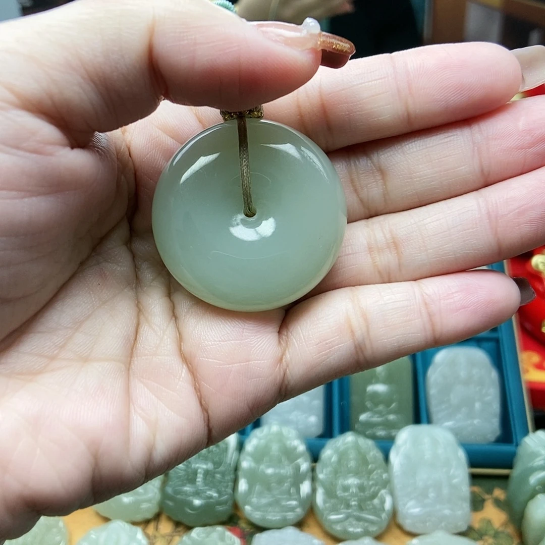 和田玉颈饰未镶嵌ℒ****