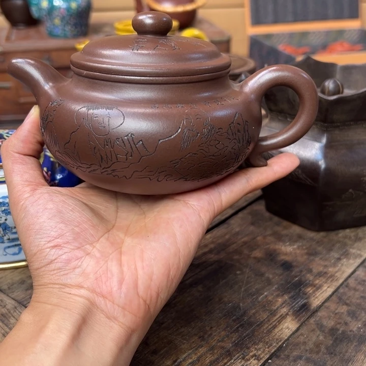 茶壶紫砂紫砂壶作品