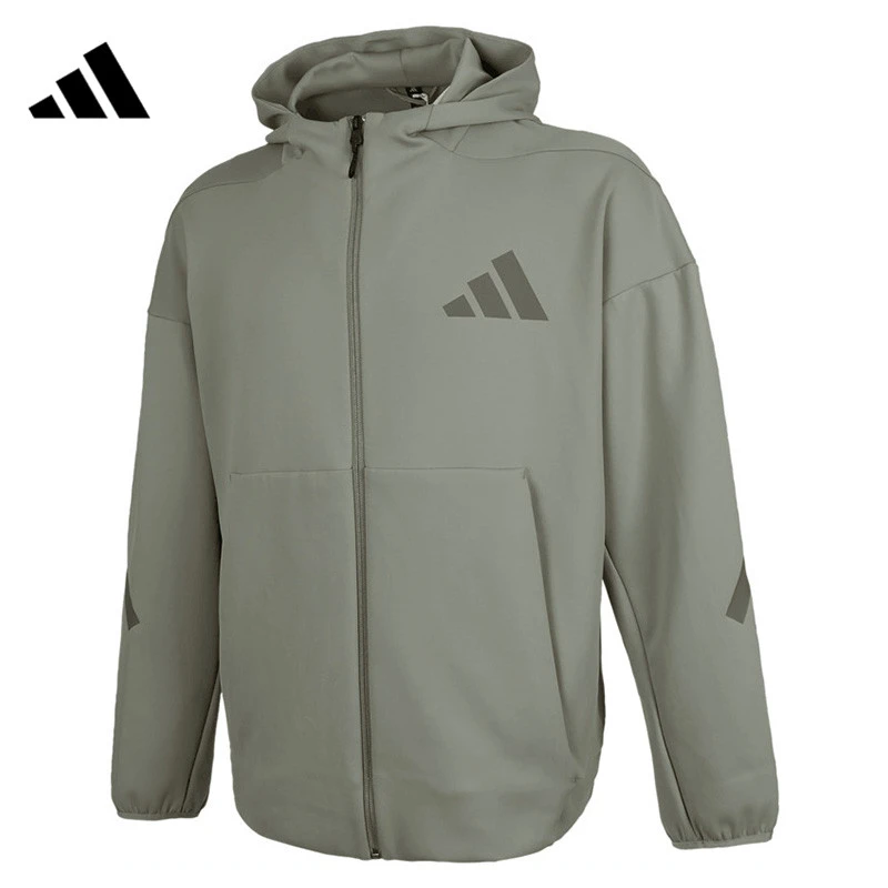 adidas阿迪达斯男子Z.N.E. COOL JKT针织连帽运动外套JN0132