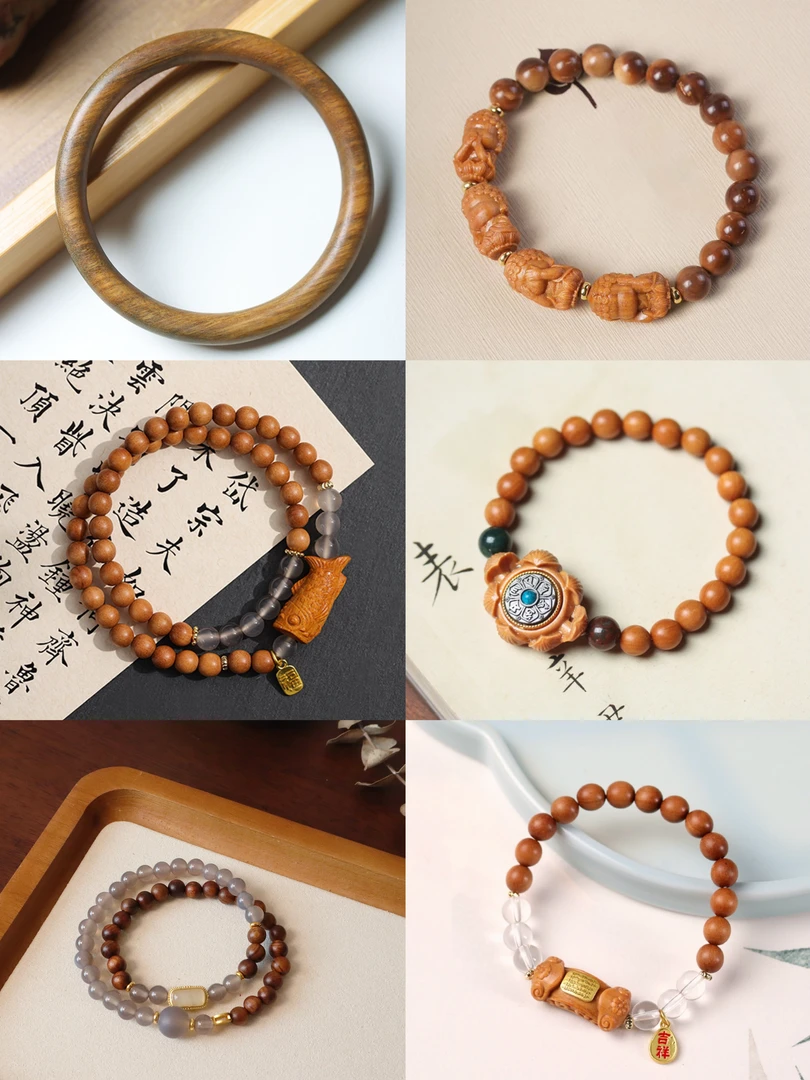 菩提木质库克成品手串一物一拍【直播间专用链接】