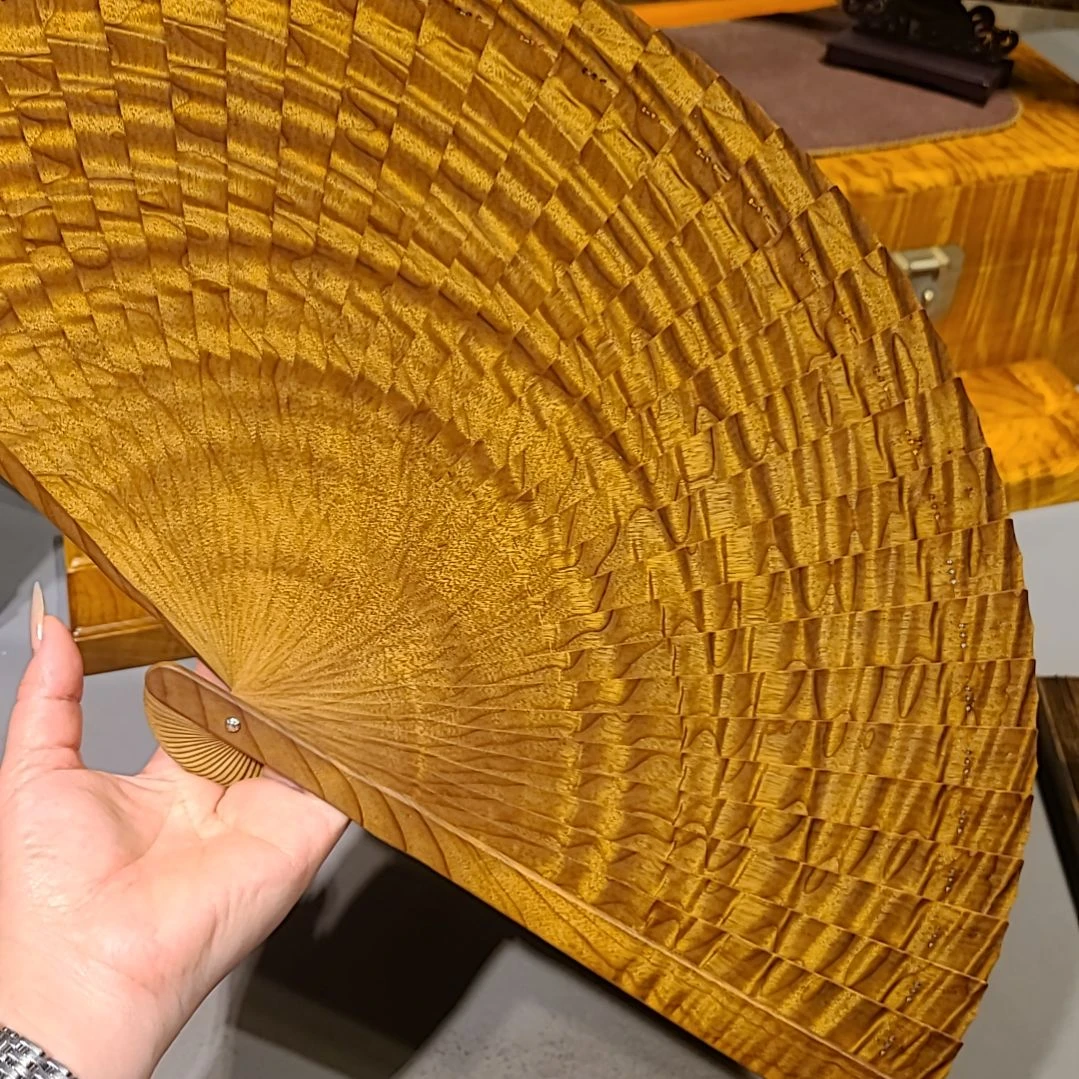 金丝楠26小叶桢楠金丝楠木苏扇