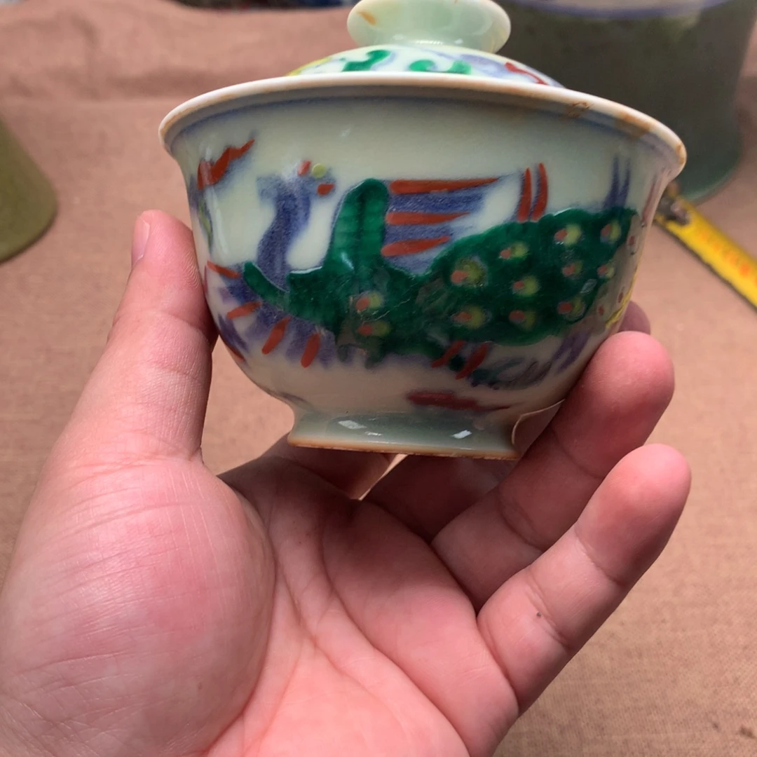 摆件广*子旧藏瓷器旧藏瓷器
