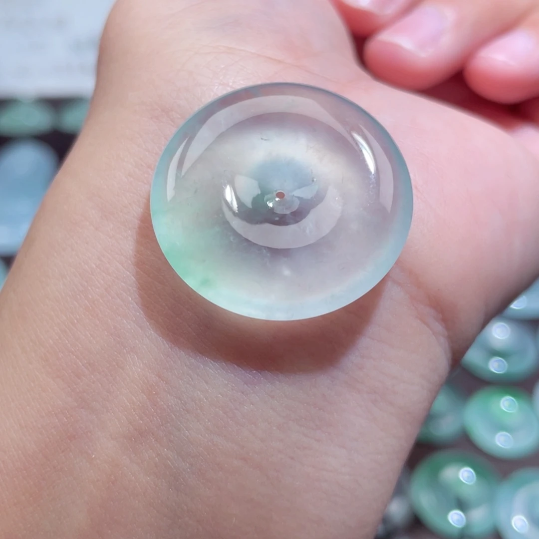 颈饰未镶嵌翡翠扣子