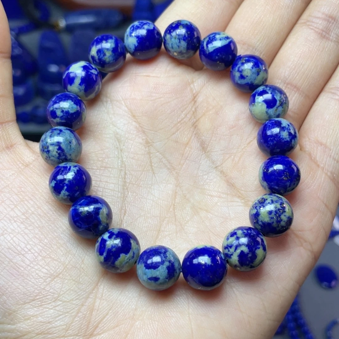 青金石未镶嵌10mm手串