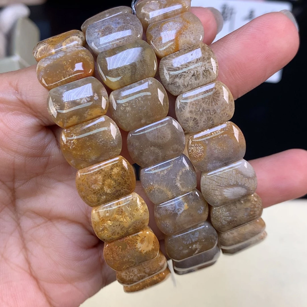 【闪购商品】颈饰未镶嵌硅化珊瑚（珊瑚玉）（7号）上新48米一条可挑