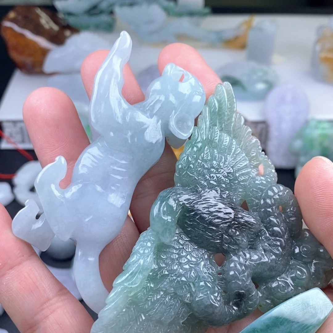 山***哥翡翠未镶嵌吊坠(不含链)