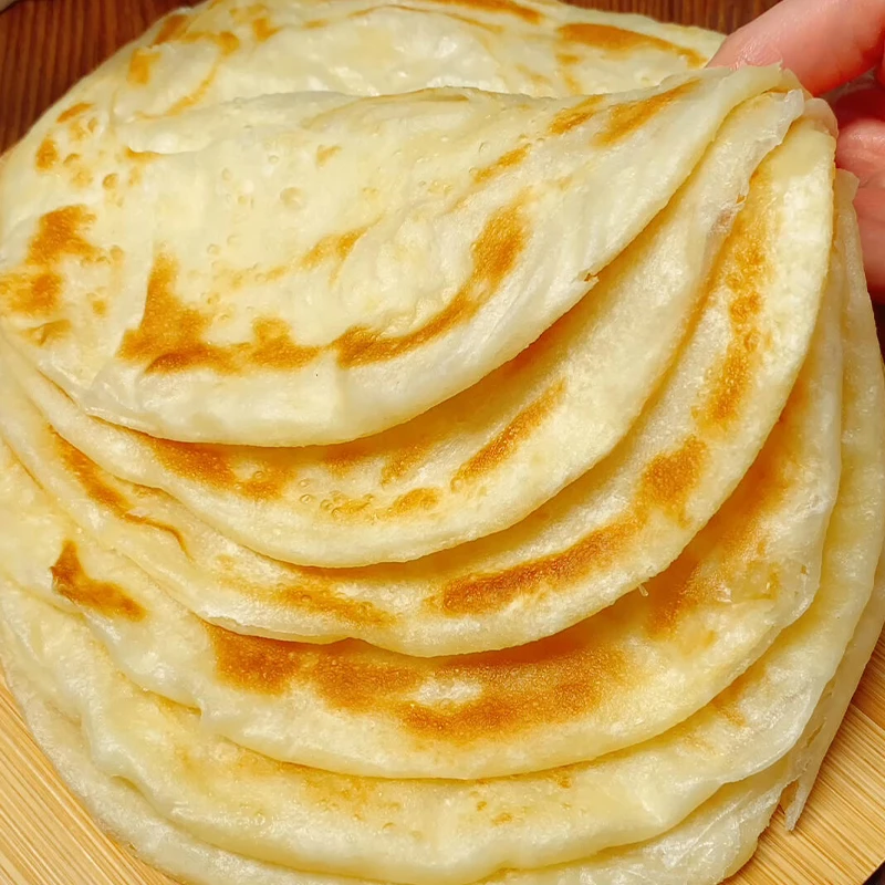 【整张不切】东北锅盔懒人早餐锅盔筋饼油饼大饼灌饼手抓饼吊炉饼