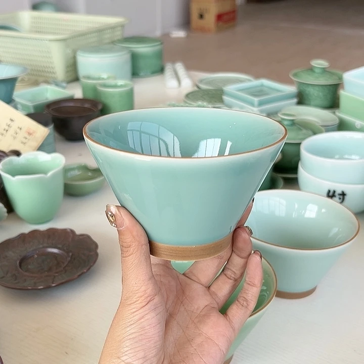 小米茶器龙泉青瓷