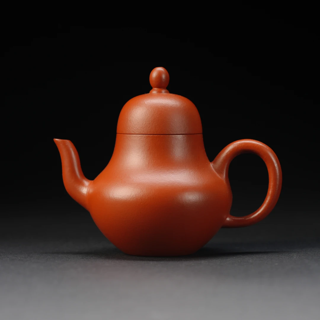 俊合制壶丨朱泥思亭壶100cc