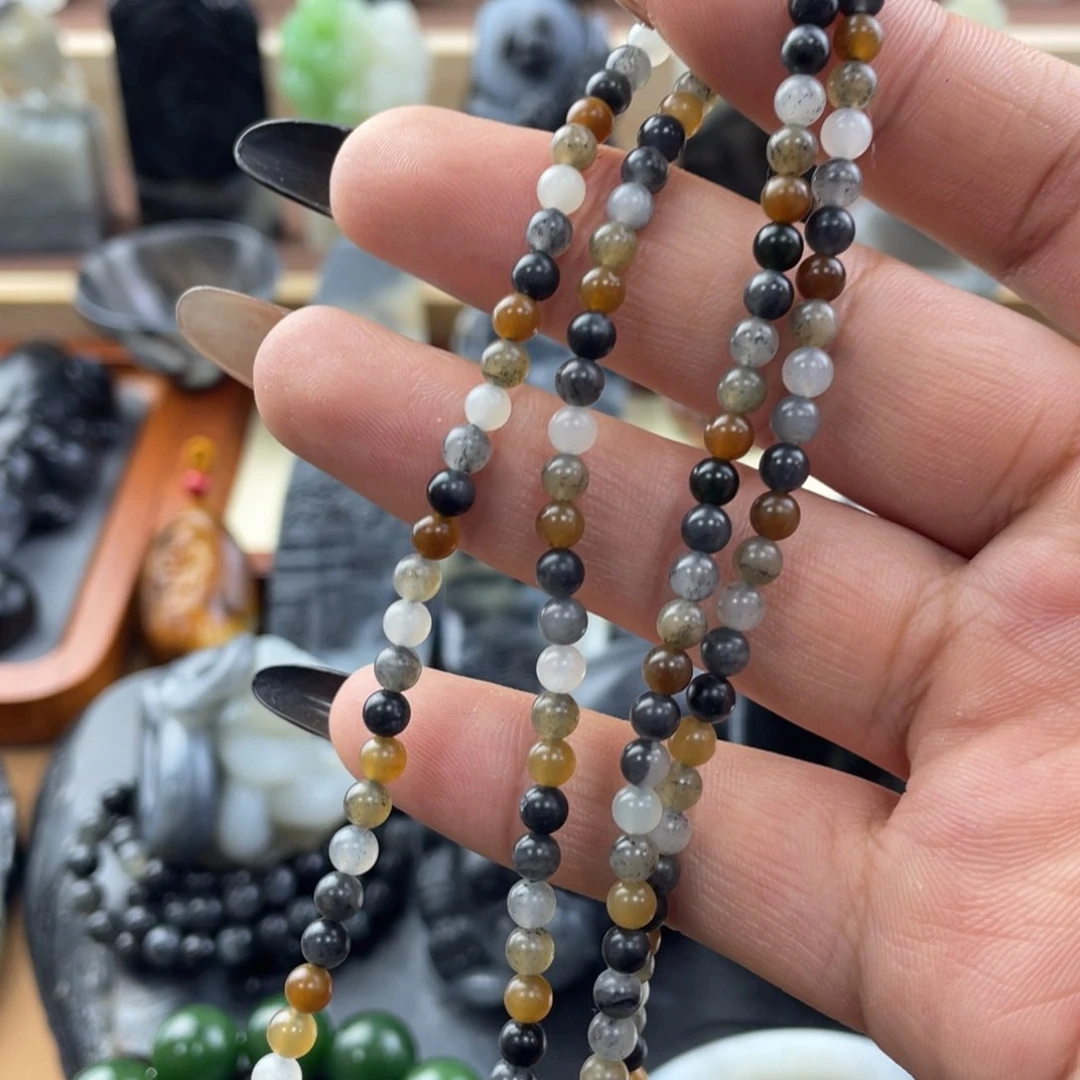 和田玉手链未镶嵌