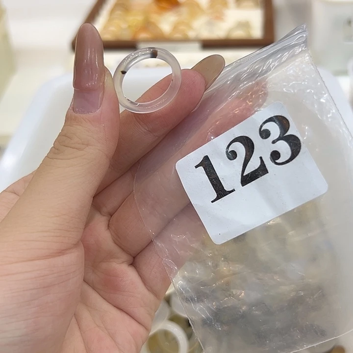 玛瑙/玉髓合金戒指123港15