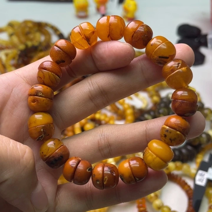 树脂六臻珠宝天然手串