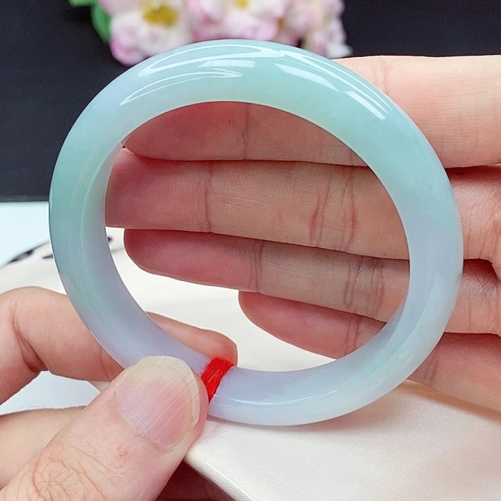 翡翠手镯未镶嵌58.5圈