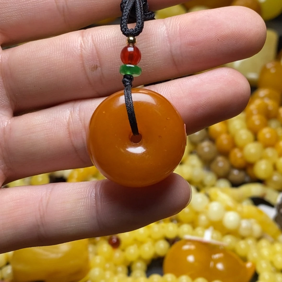 琥珀未镶嵌裸石蜜蜡