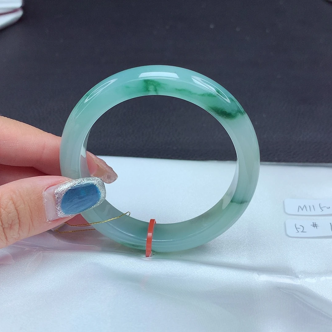 未镶嵌手镯翡翠52圈051