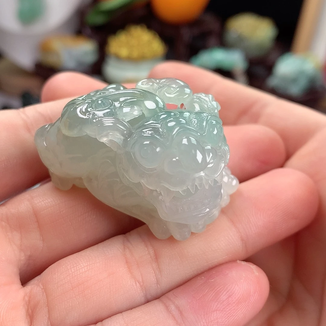 【闪购商品】翡翠颈饰未镶嵌S**N翡翠貔貅