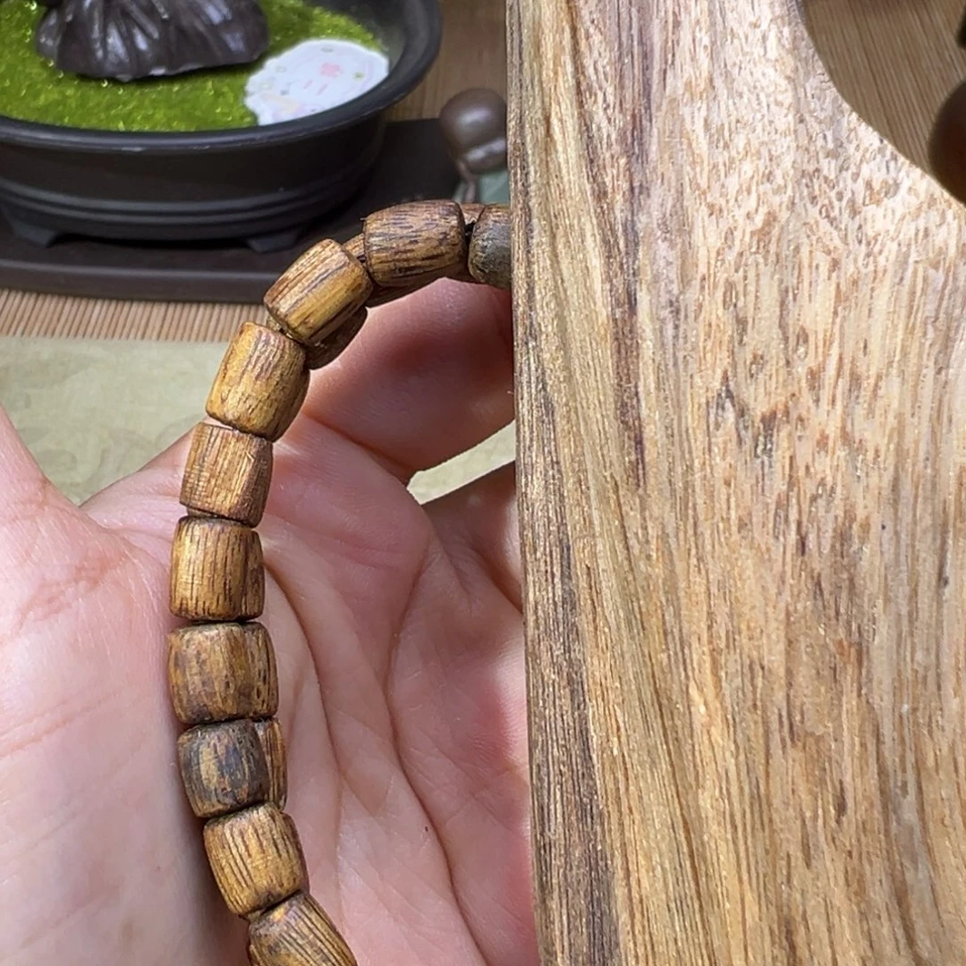 香榧木海南木料种植绿奇随形单圈3克➕多样发1