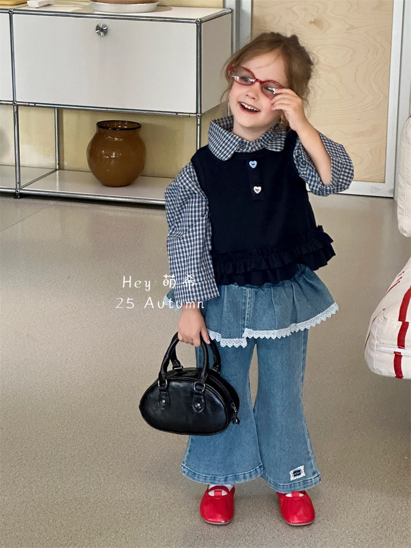 萌希·25秋~韩版两件套M5217（汉服）藏青