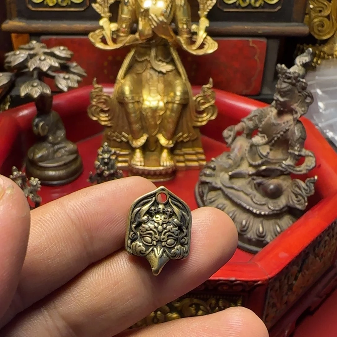 自***在泥塑藏式风格小元素