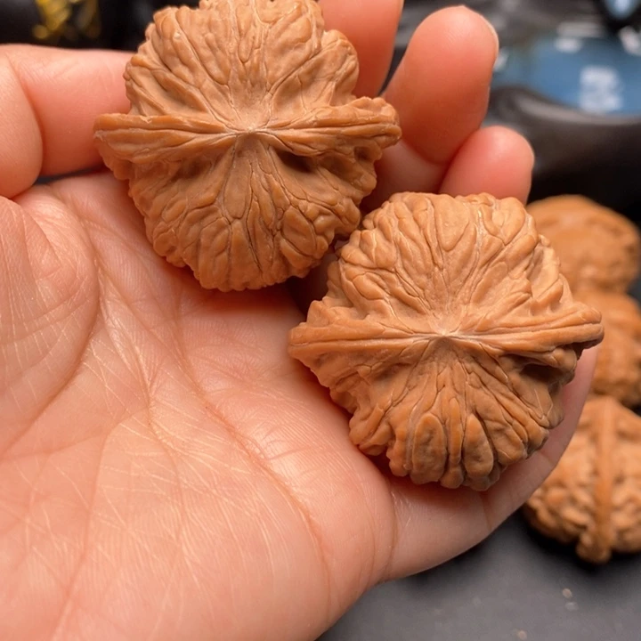 把件文玩核桃球磨41尺