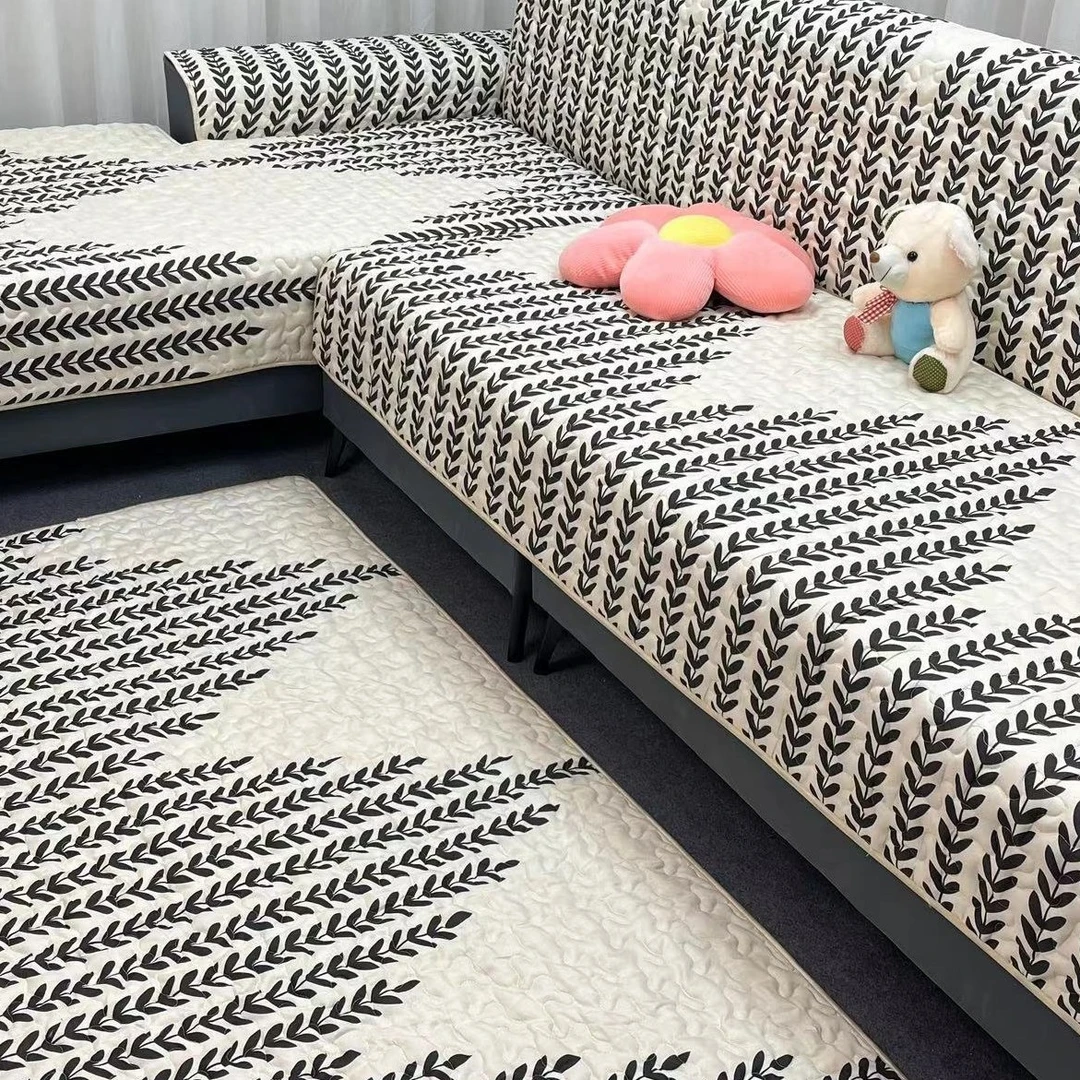 沙发垫拼接高档面料柔软舒适底布防滑简约轻奢坐垫子时尚布艺