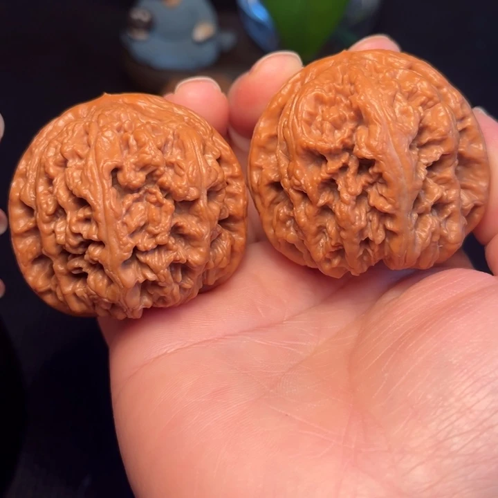 文玩核桃把件大粗筋47