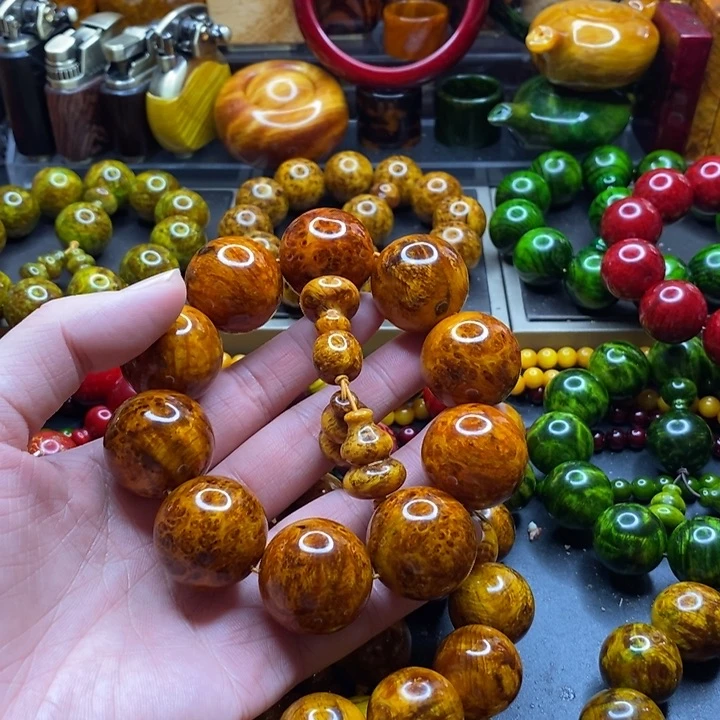 2.5留疤琥珀木手串11111