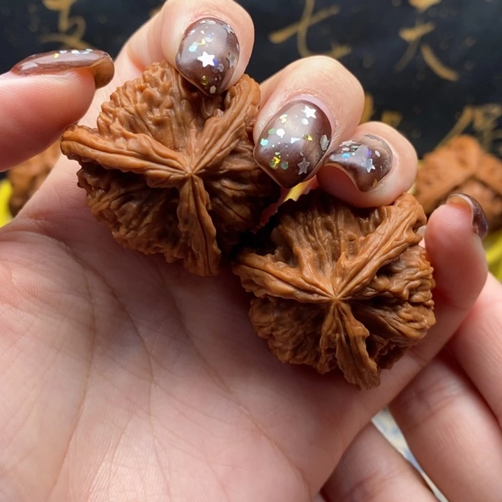 發***.吊坠文玩核桃白狮子