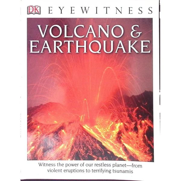 原版儿童绘本7-10岁平装Volcano  Earthqua