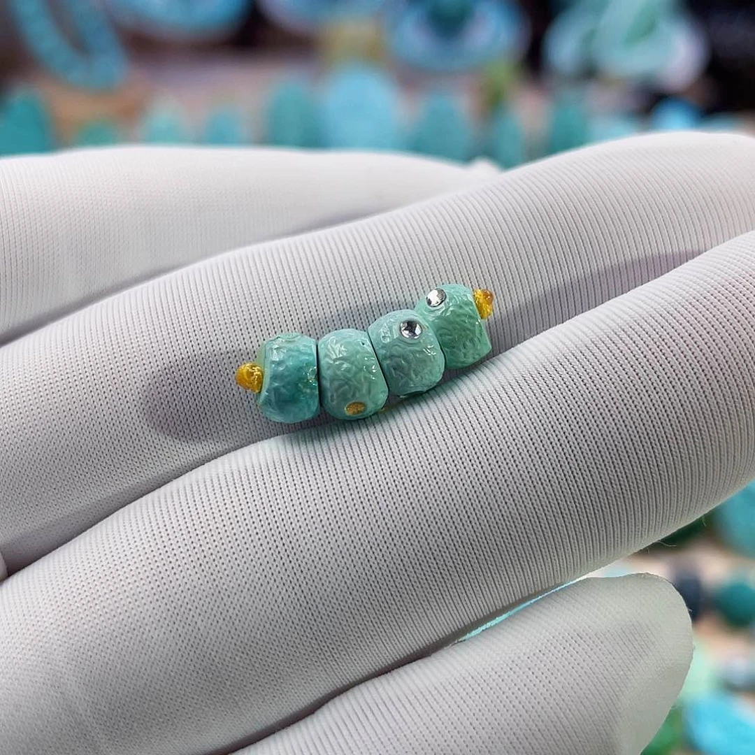 绿松石珠宝奇石未镶嵌