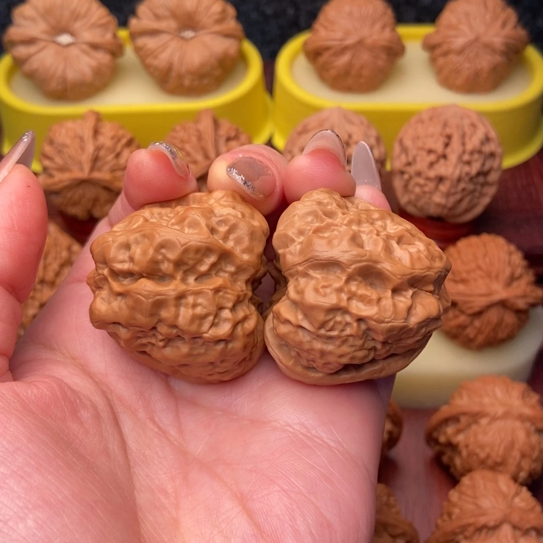 把件文玩核桃38延庆蛤蟆头