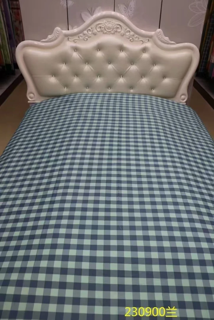 纯棉斜纹布料（230900兰）