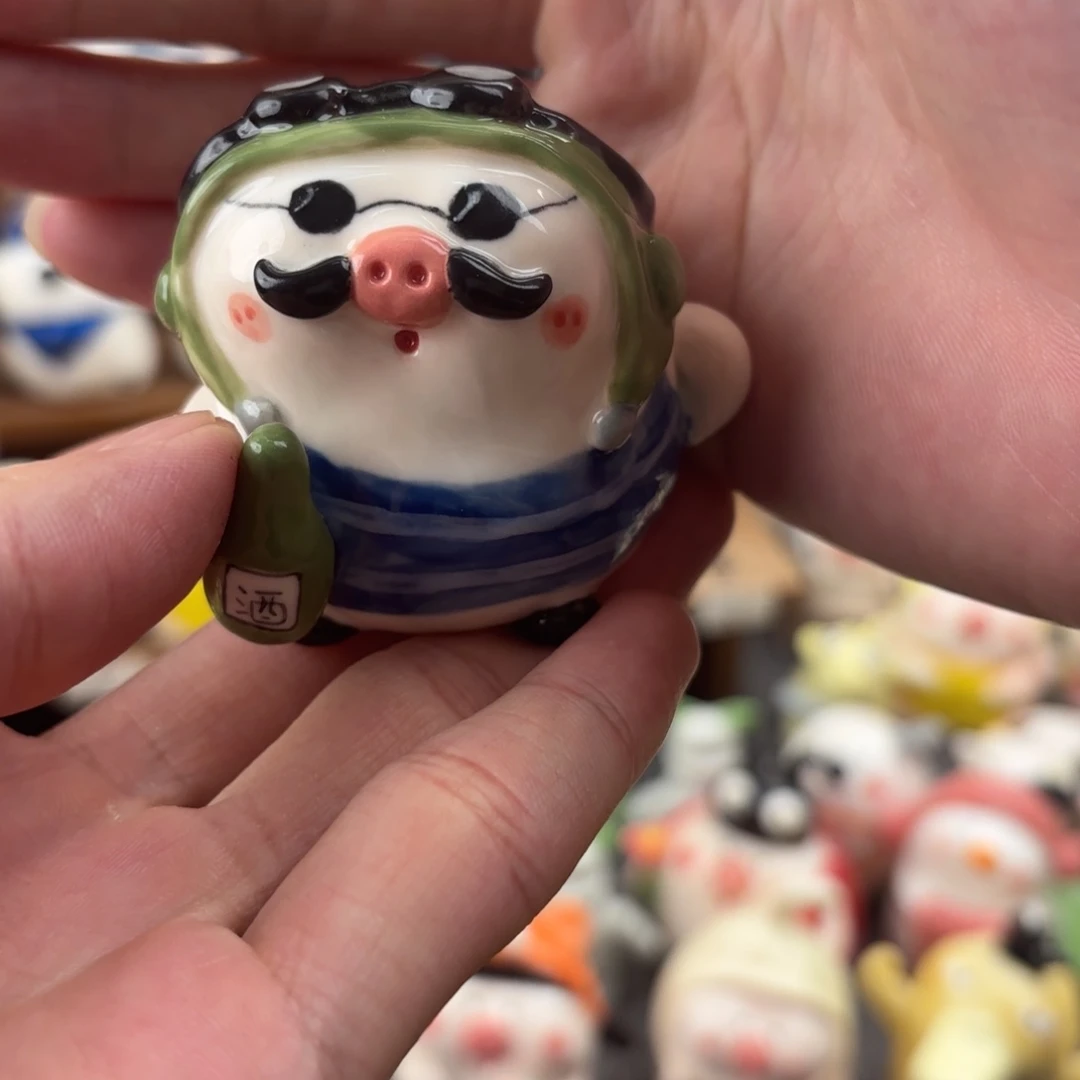 傻***噶琉璃手工艺品手工陶瓷默认微瑕208