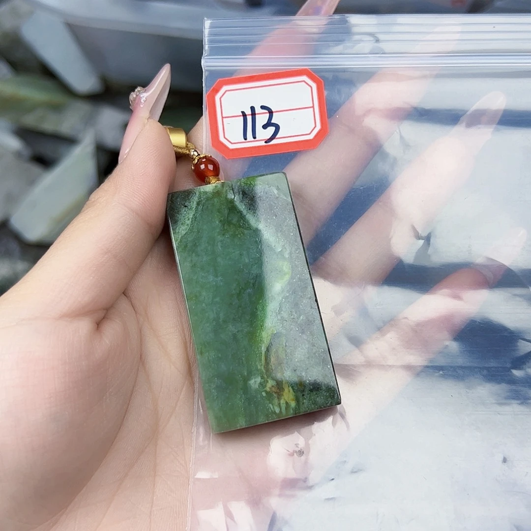 和田玉珠宝半成品未镶嵌