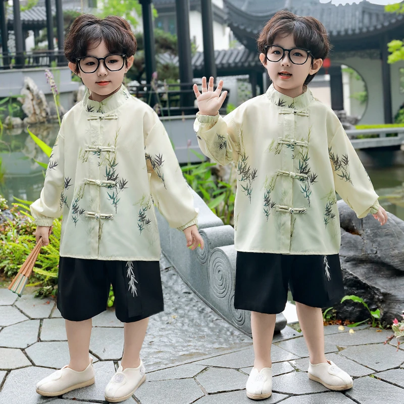 儿童新中式防晒服男女童中国风洋气长袖衣服夏古风民族风透气外套