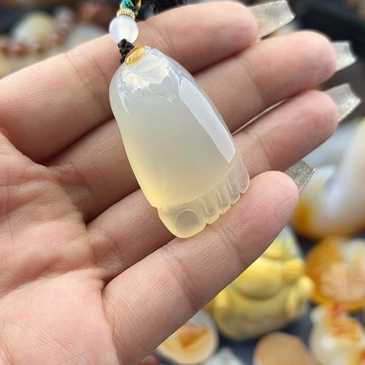 向***子玛瑙/玉髓未镶嵌玛瑙